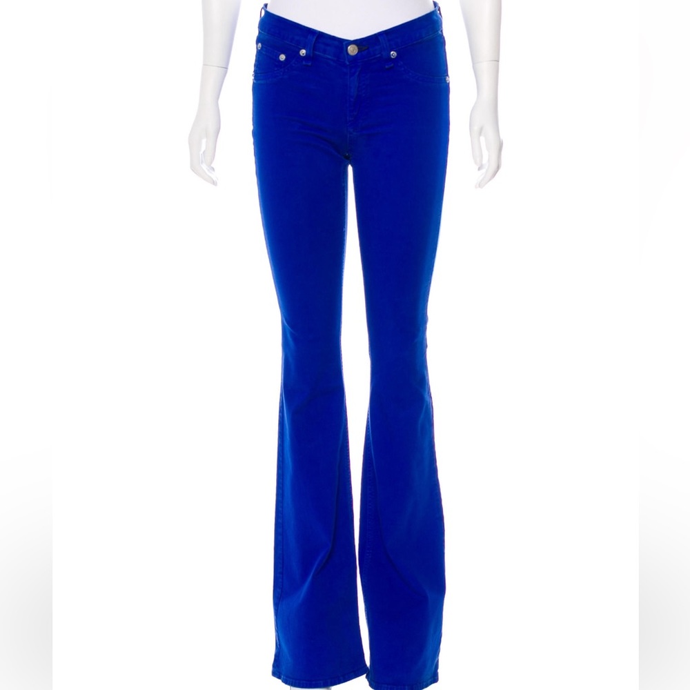 ISO: Rag & Bone Elephant Bell Flared Jean Cobalt Blue - full length/long inseam